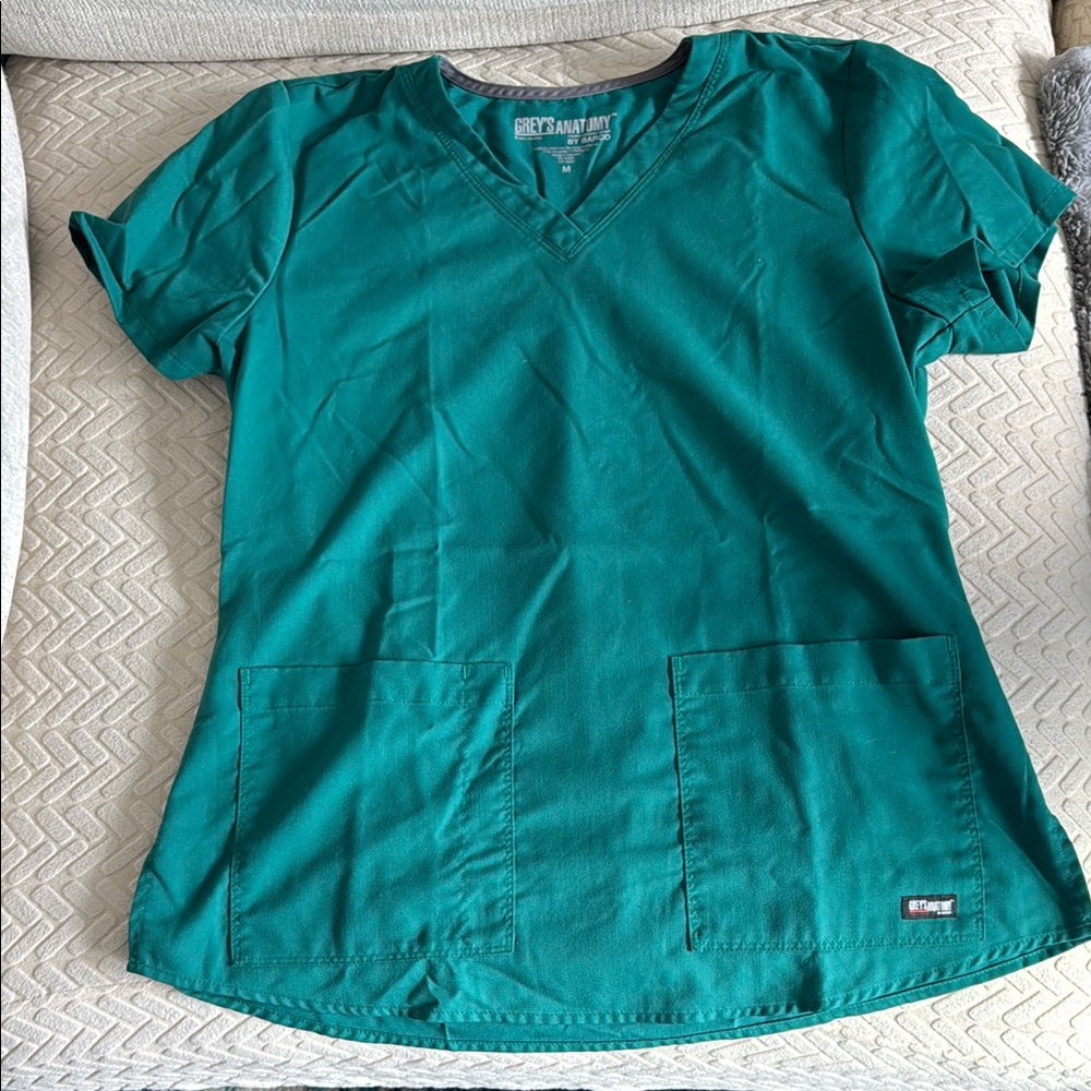 Women’s Grey's Anatomy Green Scrub Top